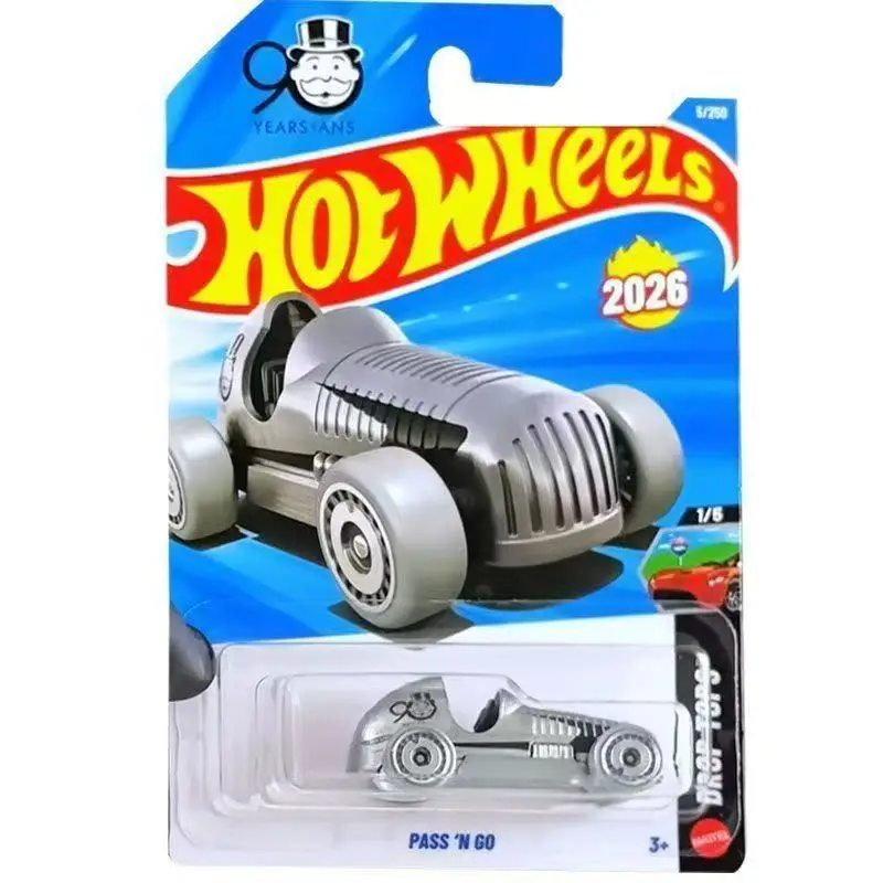 

Hot Wheels Cars 2026 A PASS N CO, серебряная металлическая литая модель игрушечного транспортного средства