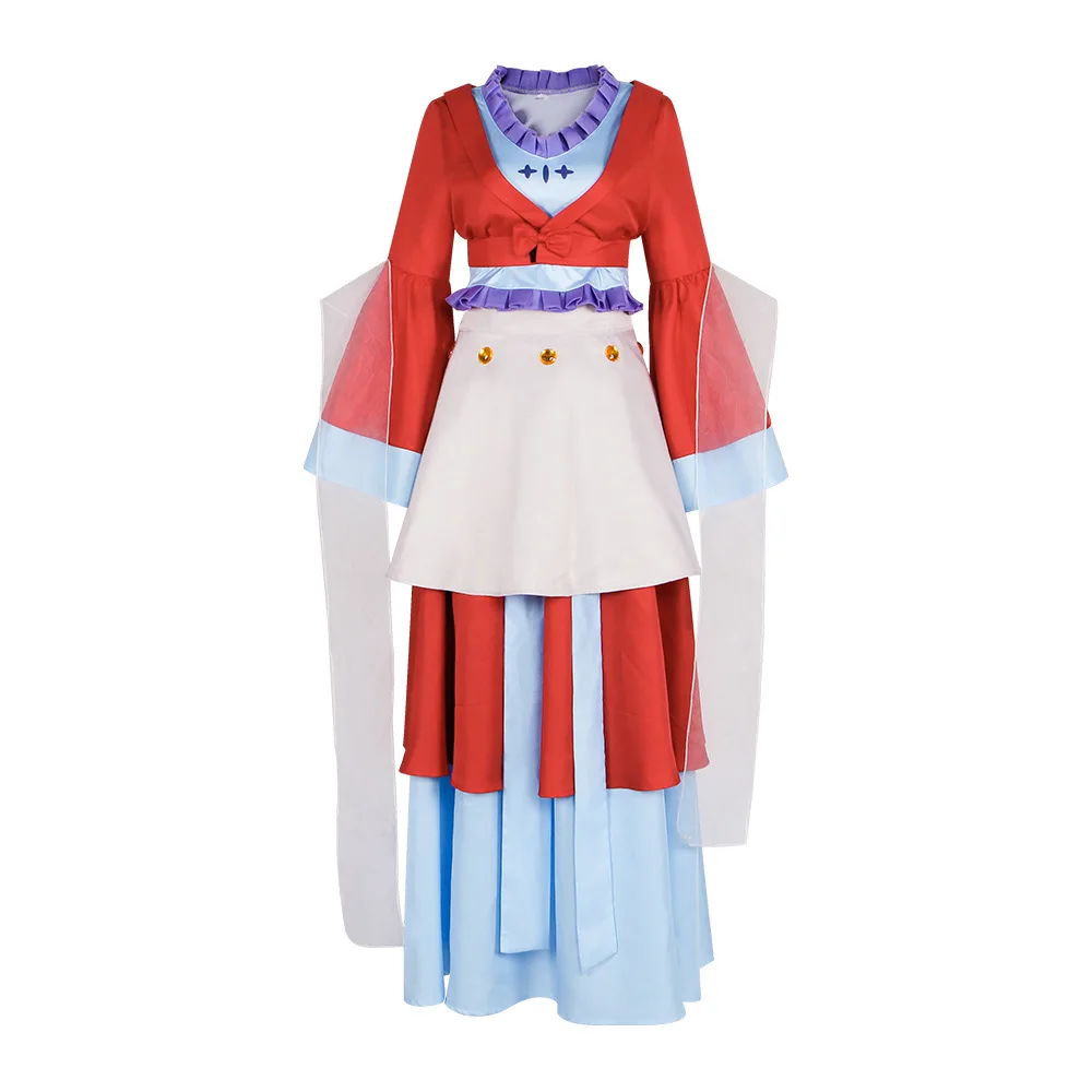 

Красная юбка, костюм для косплея, сценический костюм для выступлений, костюм для Хэллоуина, костюм для девочек, тематический костюм в стиле традиционной китайской медицины