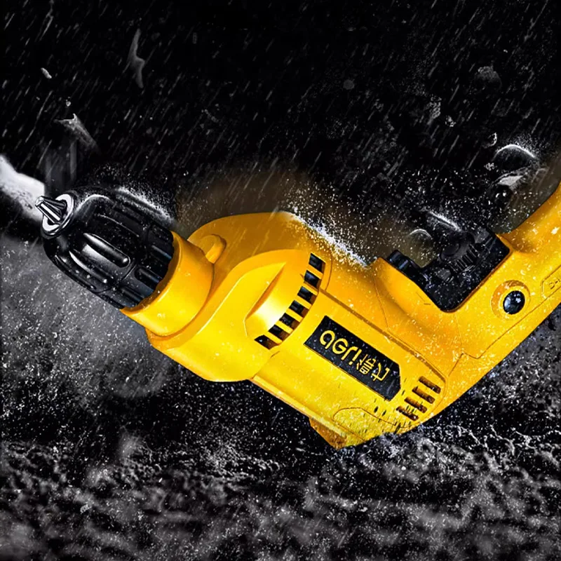 3300r/min High-power Electric Drill Small Hand Drill Multi-function Drilling Screw Drill Screwdriver Power Tools