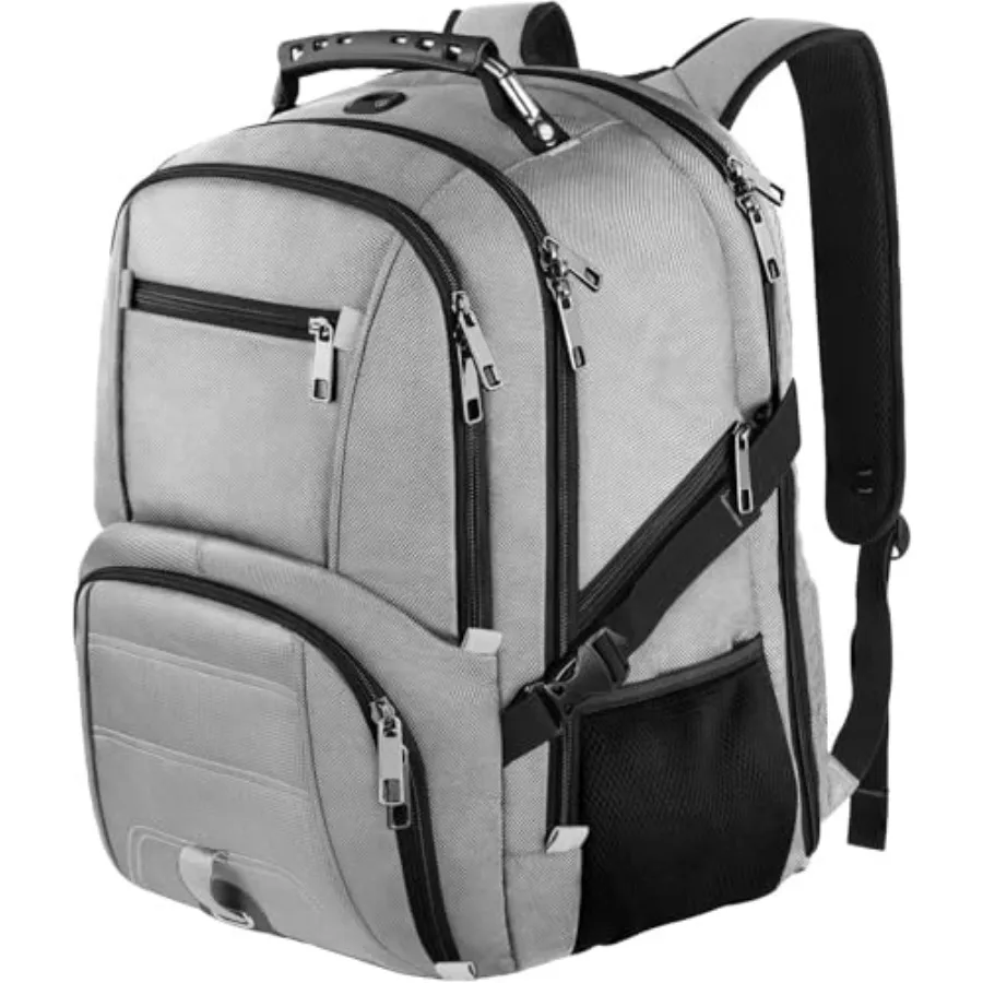 

Extra Large 50L Travel Laptop Backpack, Computer bag Backbag, TSA Friendly Durable Big RFID Heavy Duty Business Tech Backpack F