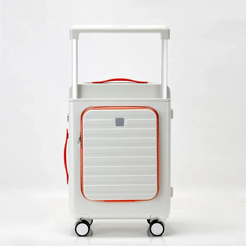 

Luggage 2023 new female trolley case durable suitcase male 26 inch password box small 20 inch boarding case leather case