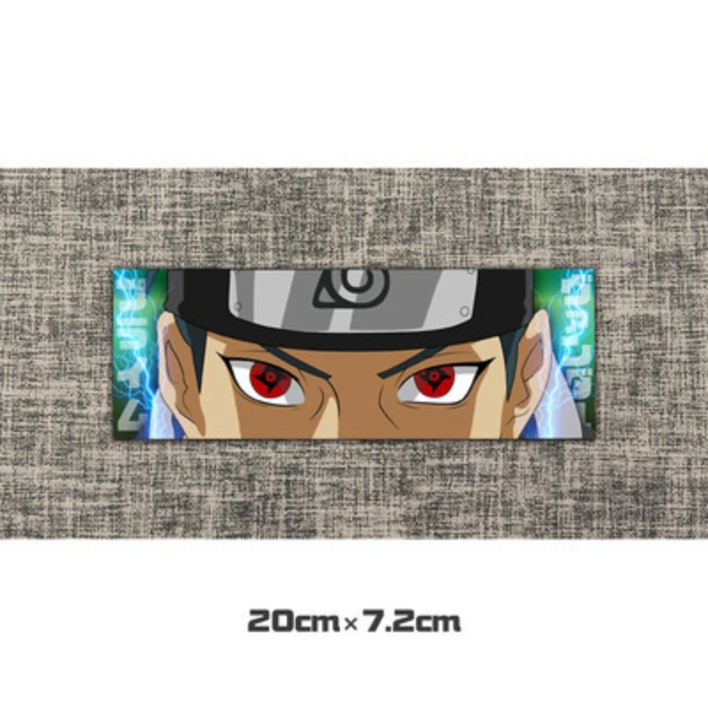 NARUTO Reflective Graffiti StickerUzumaki Naruto Gaara Car DecorationSticker Cartoon WaterproofHelmet StickerChildren\'s Toy Gift