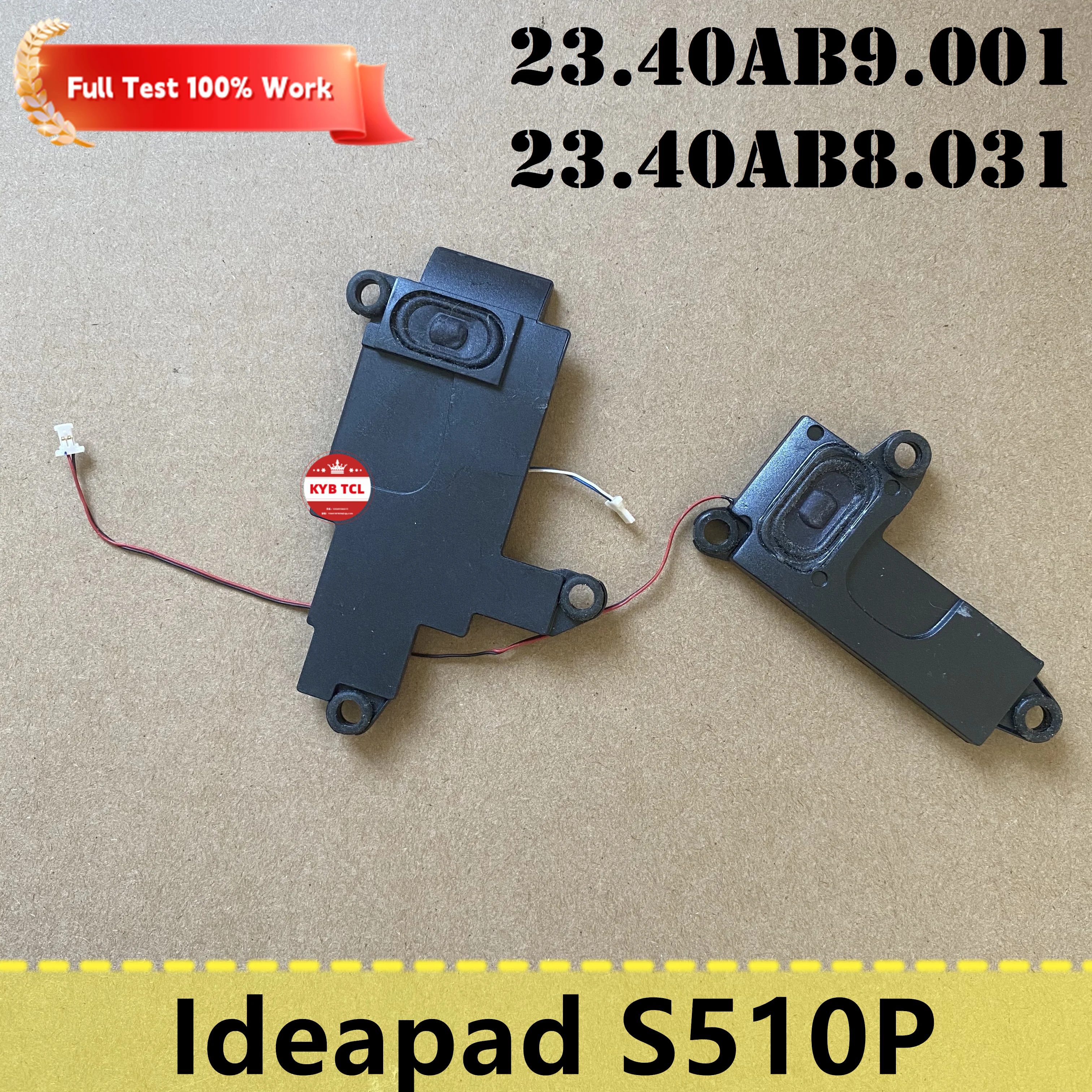 For Lenovo Ideapad S510P Laptop Speaker OR Power Button Board OR Cable or LCD Screen Hinge Set Left Right LS41P 48.4L107.011