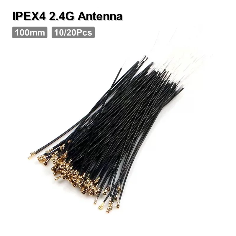 

10/20Pcs 100mm 2.4G Receiver IPEX4 Interface Bluetooth Remote Control Antenna XM XM+R-xsr XRSR For RC FPV Drone Frsky Antennas