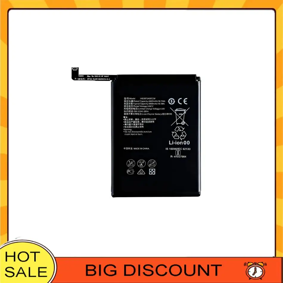 Batería HB3973A5ECW HB4073A5ECW para Huawei Mate 20X Evr-AL00 Evr-L29 4G para Honor Note 10 Rvl-AL09 8X Max X10 Max Kkg-AN00