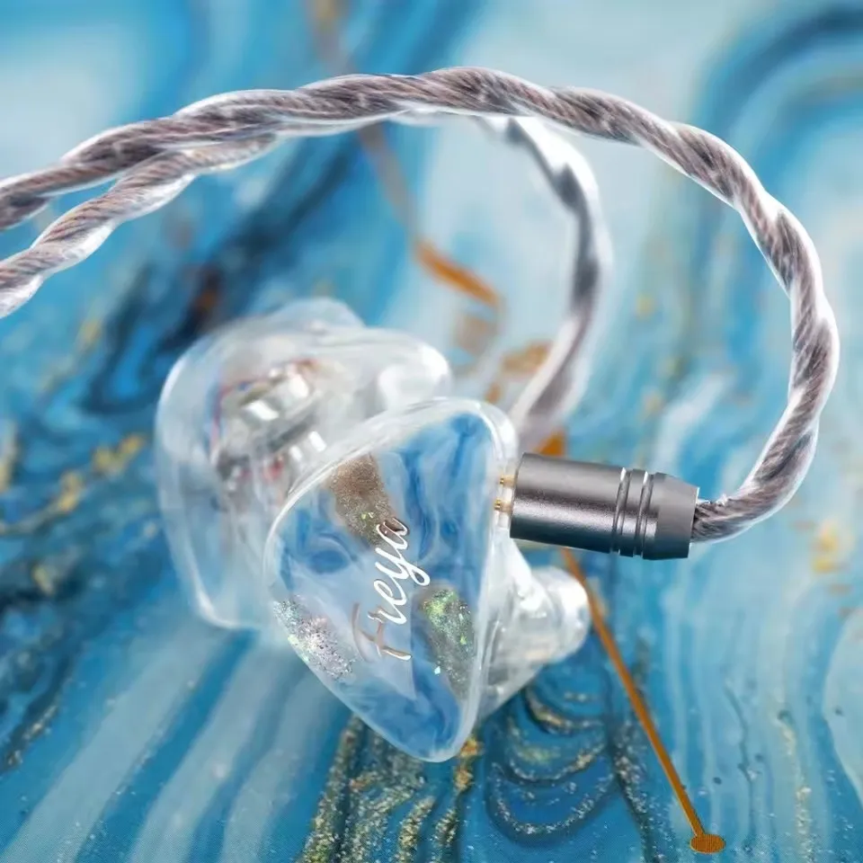 Kinera Freya 2.0 HIFI 이어폰 형 이어폰 1DD + 3 Knowles BA 하이브리드 드라이버 IEM 모니터 헤드폰 (분리형 0.78mm 2pin 케이블 포함)