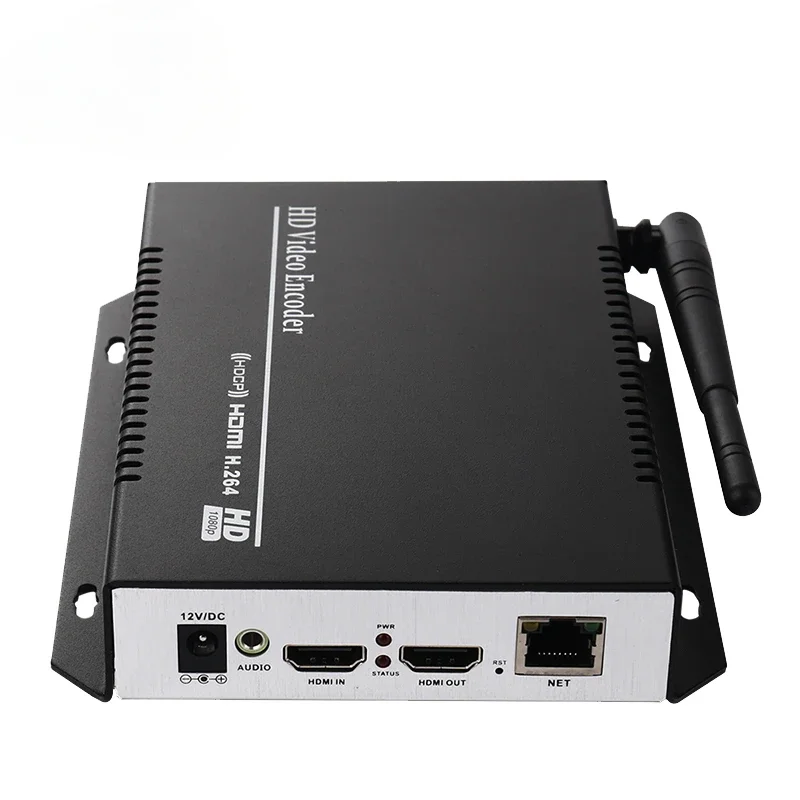 4g hdmi wireless encoder H.264/H.265 video encoder HDMI loop out with WIFI  for broadcast cameras