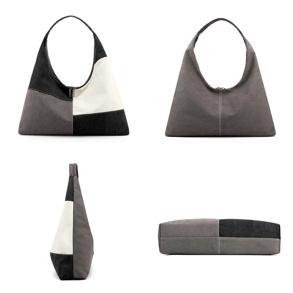 High Quality Women Canvas Handbags Female Messenger Bags Tote Clutch Bolsas Ladies Shoulder Bags Women's Top-handle bag