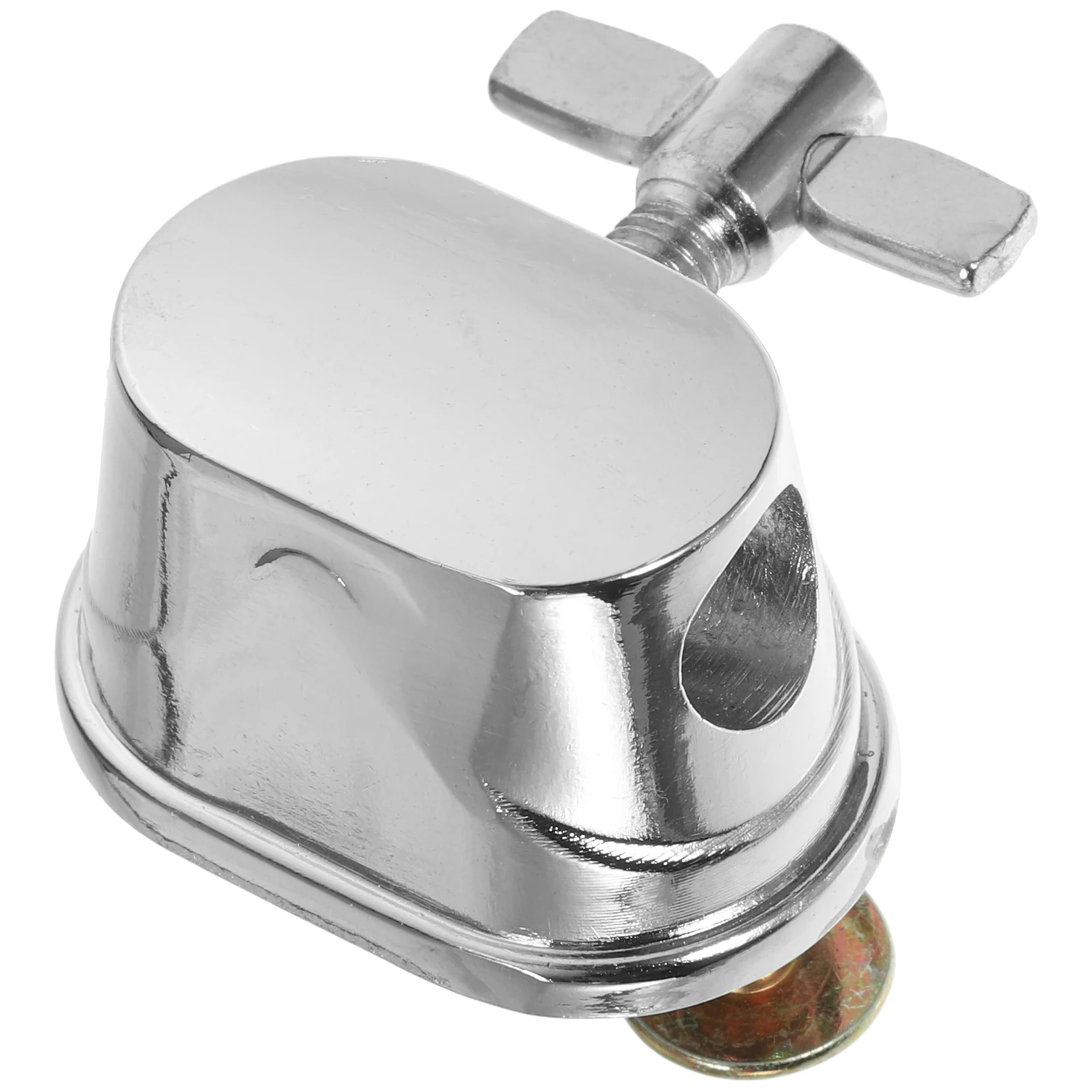 

Drum Saddle Regulator 52mm Silver Plated Iron Adjustable Height Angle Bracket for Tom Snare Drum Kit Mount Stand Parts