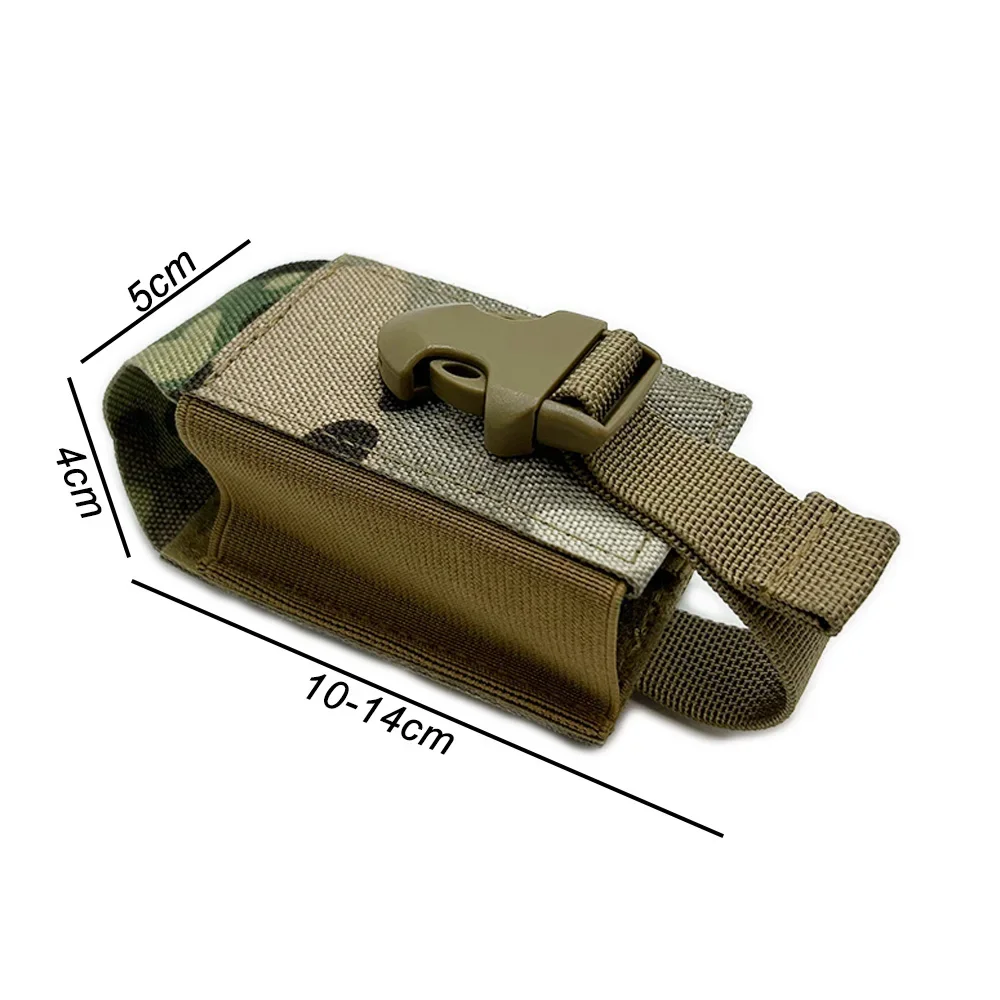 Taktische Einzel-Flashbang-Tasche Werkzeugtasche Rauchbeutel Molle Zubehör-Pack Kampfgürtel Jagd Airsoft Ausrüstungszubehör – Detail 1