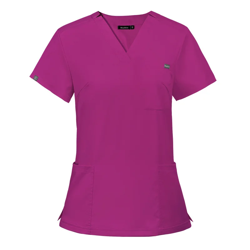 Uniforme Médico com Encantos para Homem e Mulher, Scrubs de Trabalho Hospitalar, Enfermeira Cirurgia Dentária, Sala de cirurgia, 8 cores, Atacado