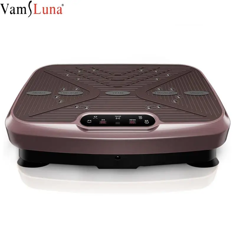 150KG/330lb Exercise Fitness Mini Slimming Machine Vibration Massager Body Shaping Machine Trainer Plate Platform