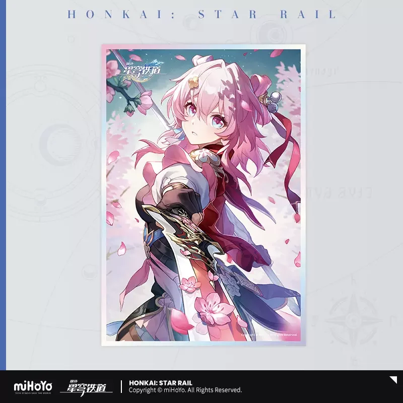 Sunsyea Honkai Star Rail Official Merch miHoYo Original Authentic Light Cone Series Acrylic Board Dan Heng March 7th Jing Yuan