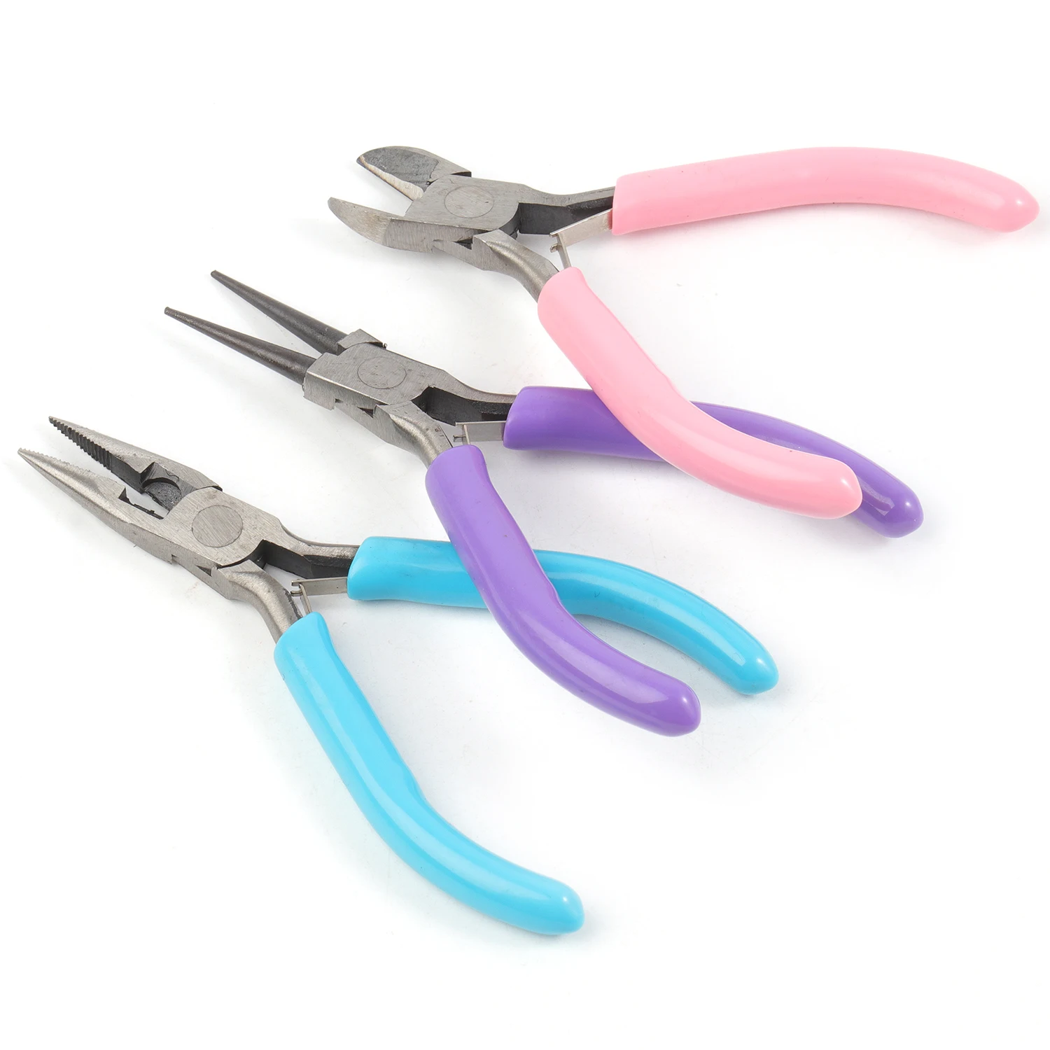 32 Types Mini Pliers Diagonal Pliers Long Needle Nose Cutter Handcraft Beading Insulated Plier For DIY Small Jewelry Pliers Tool