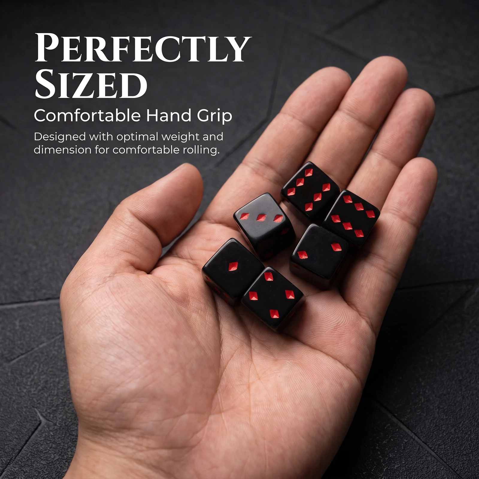 Board Game Yahtzee - Zestaw 16 sztuk standardowych kostek do