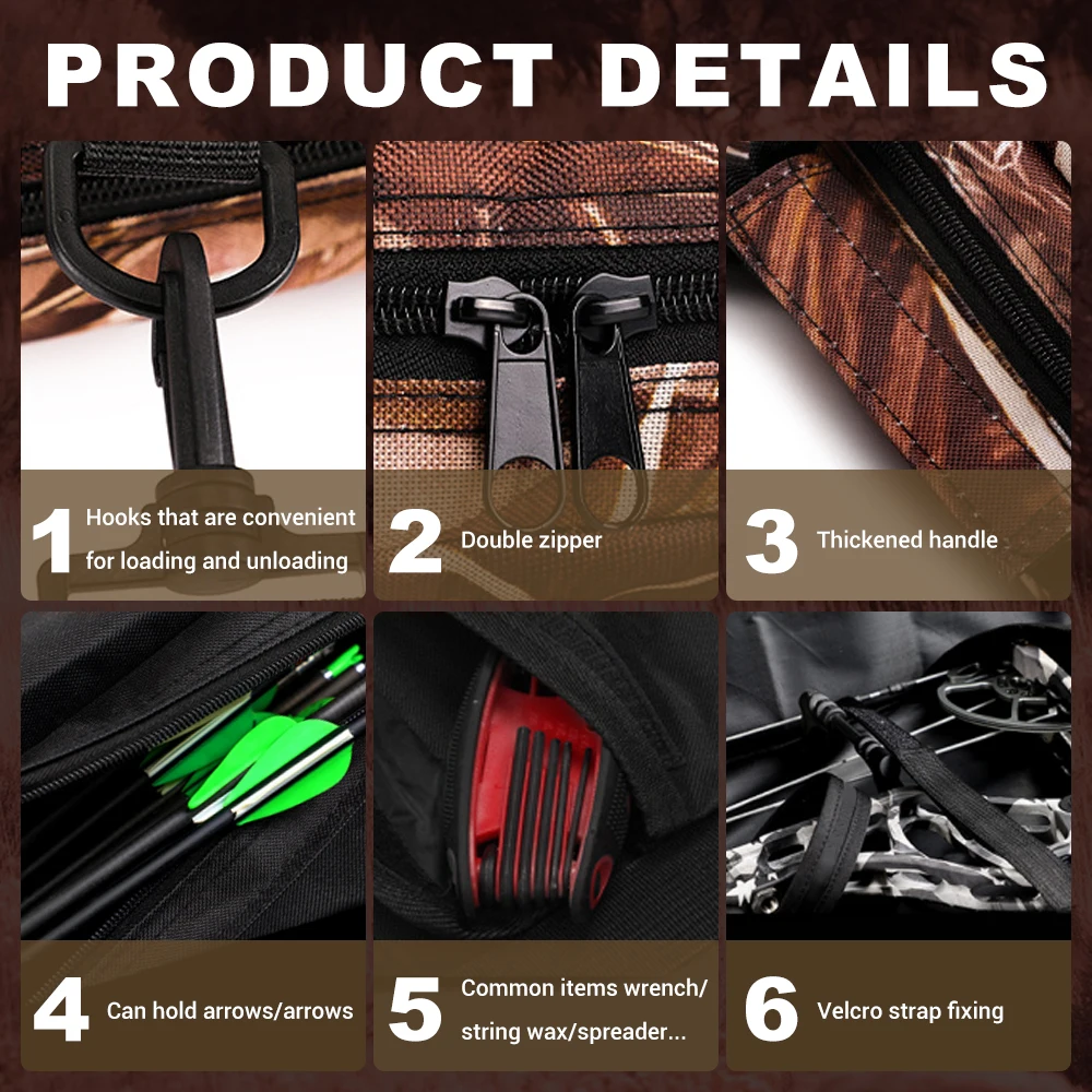 Bow Carrying Bag Archery Equip - огляд і ціна Hunting Bow Compound