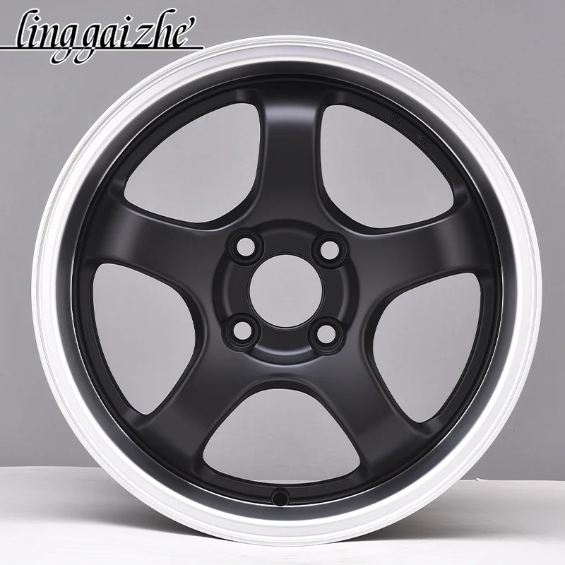 Lightweight cast aluminum alloy wheels 15*7 PCD 4-100/114.3 suitable for Honda Fit GK5 car rims