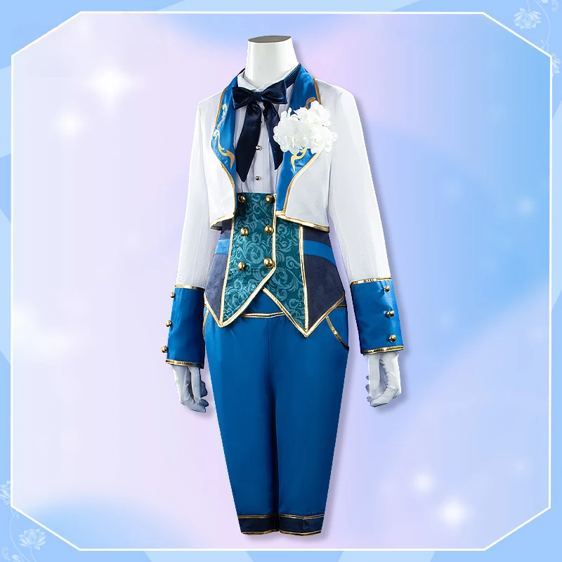 [Customized] Anime Pretty Derby Seiun Sky Cosplay Costume Game Short Coat Pants Halloween Outfits Women Full Set