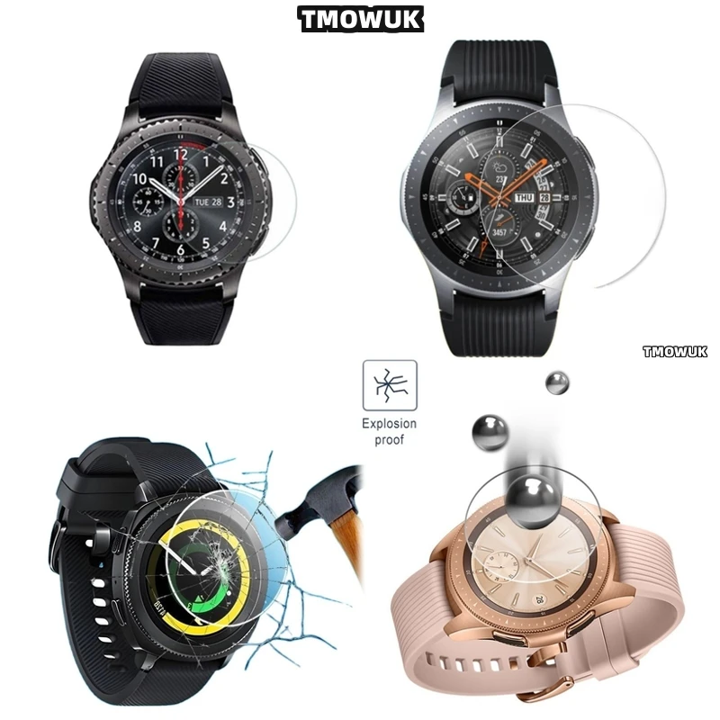 

For Samsung Gear Sport Gear 2 3 4 zero HD Screen Protector Tempered Glass Anti - Scratch 9H Hardness Smart Watch Film