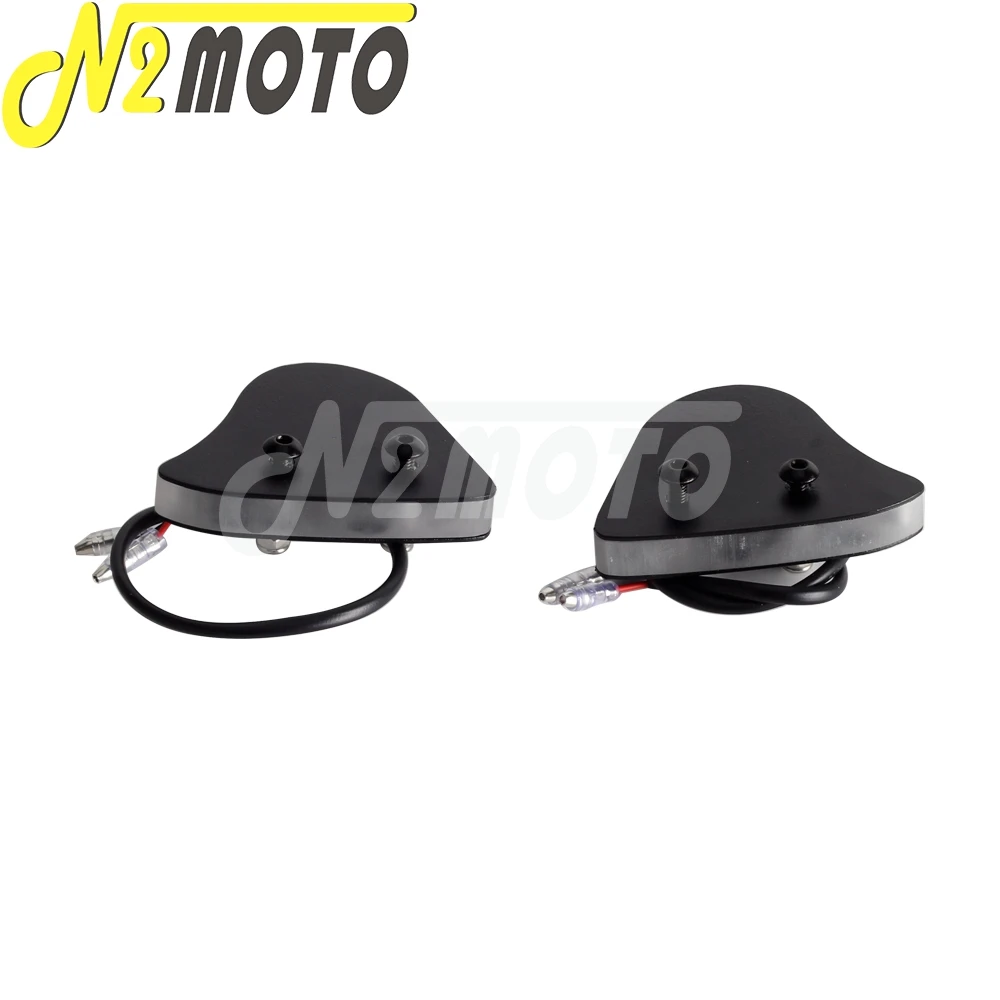 Specchio del motociclo Blocco Off LED Parabrezza Indicatori di direzione Luce Per Yamaha YZF R1 R1S R1M 2015 2016 2017 2018-19 Indicatore