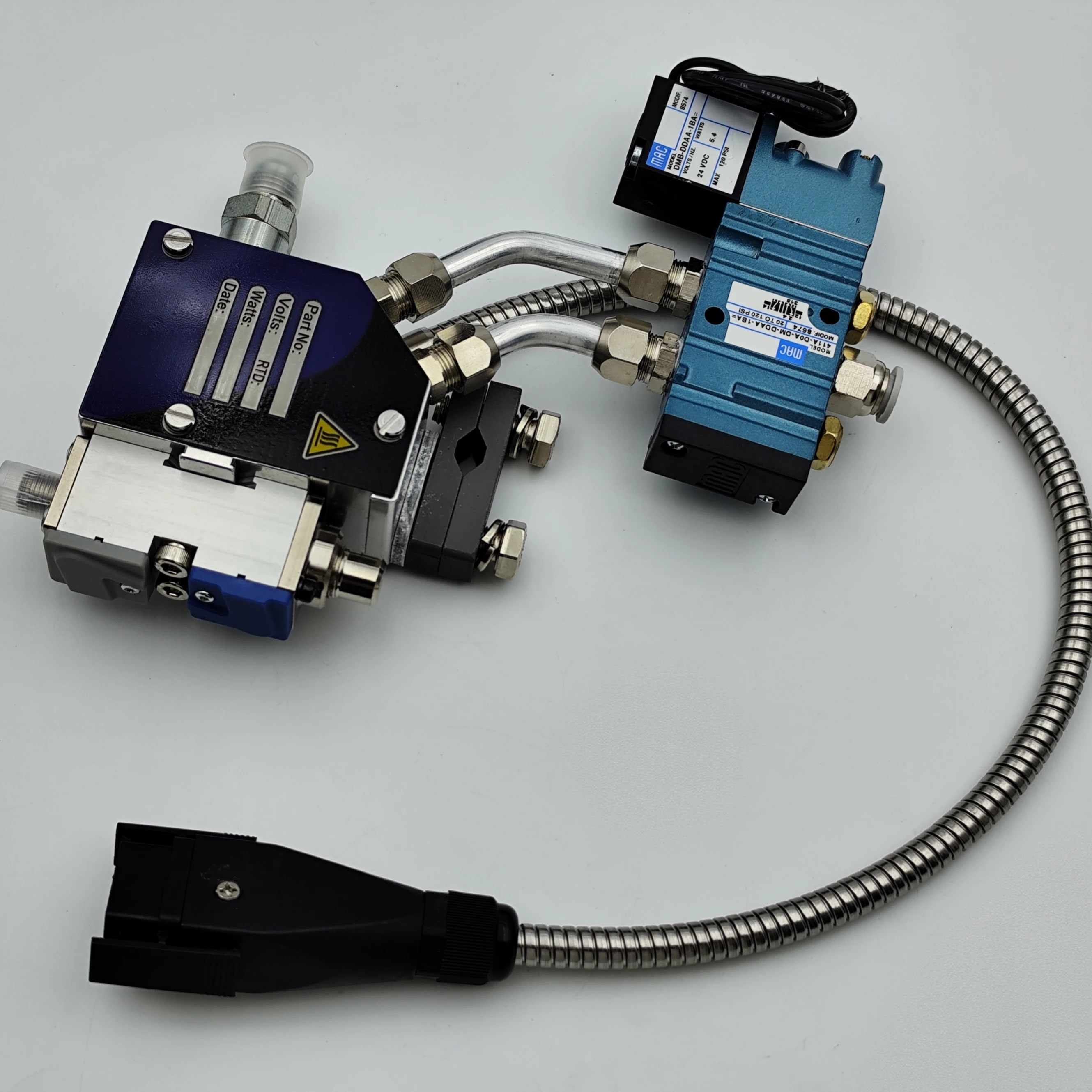 

850768 Automatic Hot Melt Glue Swirl Spraying Machine Hot Melt Glue