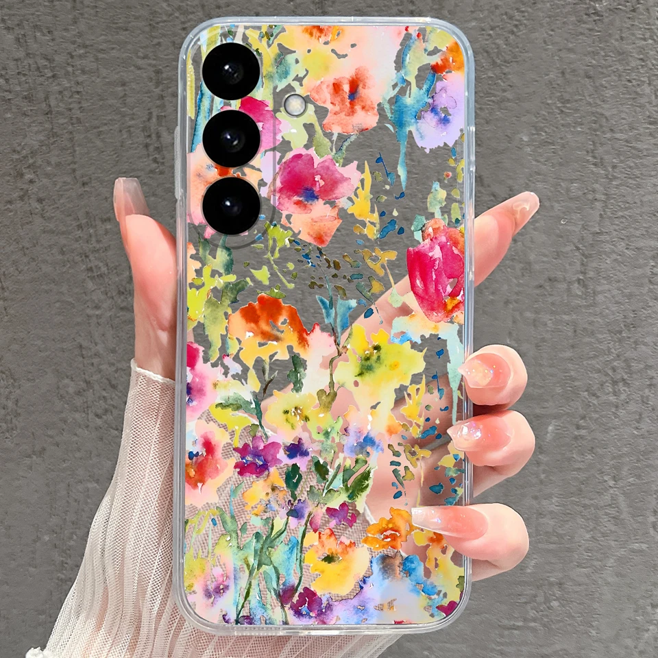 حافظة لهاتف سامسونج جالاكسي S26 S26 + S26Ultra حافظة لطيفة لرائد الفضاء الباندا خفيفة الوزن شفافة لهاتف سامسونج S26 Ultra Plus Funda Coque