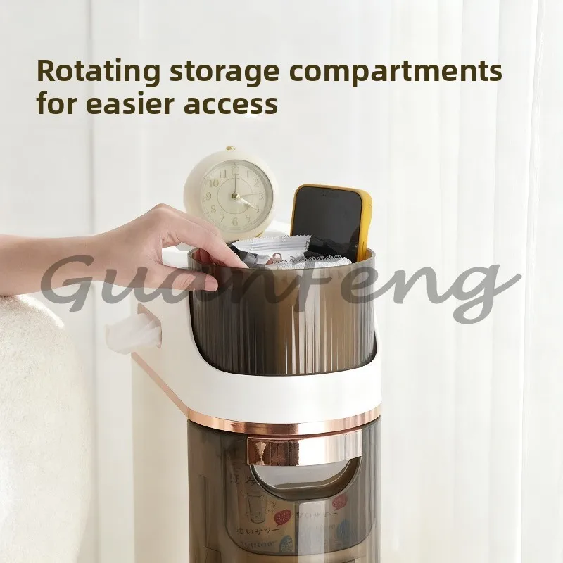 Narrow Gap Floor Storage Rack, Bathroom Crevice Organizer, Multi-Scene for Kitchen, Living Room & Bedroom Household Use
