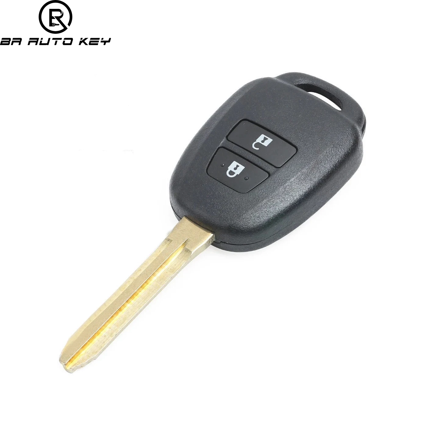 89070-52D70 2 Buttons Remote Car Key Fob for Toyota Yaris Verso RAV4 Vios 2008-2015 433MHz with G H Chip Optional FCC ID B71TA