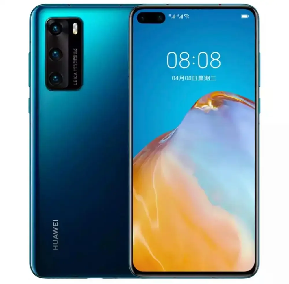 Смартфон HUAWEI P40 5g Kirin 990 5g 6,1-дюймовый OLED-экран 50 МП Leica камера 3800 мАч 22,5 Вт зарядка HarmonyOS оригинальный используемый телефон