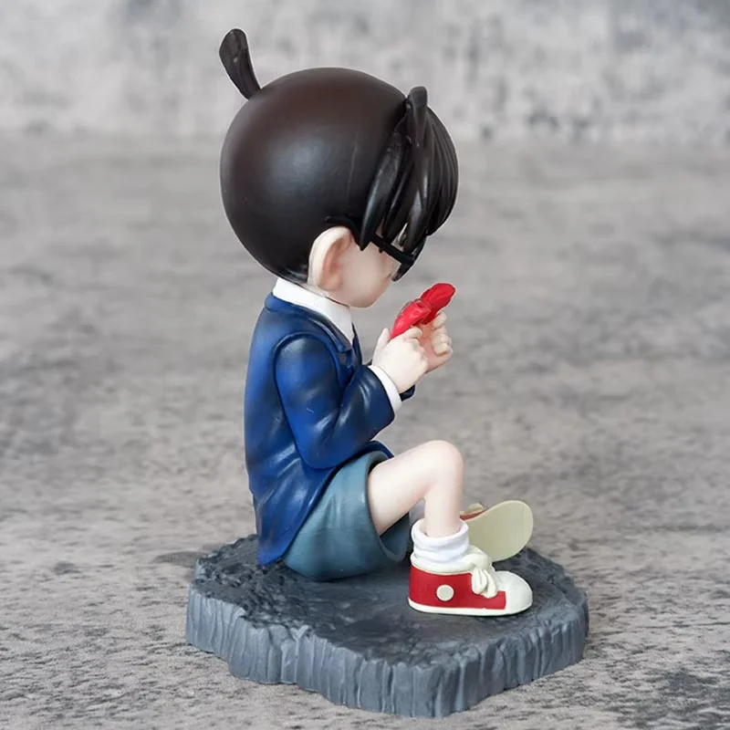 코난 에도가와 모리 코고로 액션 피규어 리차드 무어 피규어 애니메이션 주변 만화 GK 동상 모델 장식 어린이를위한 선물