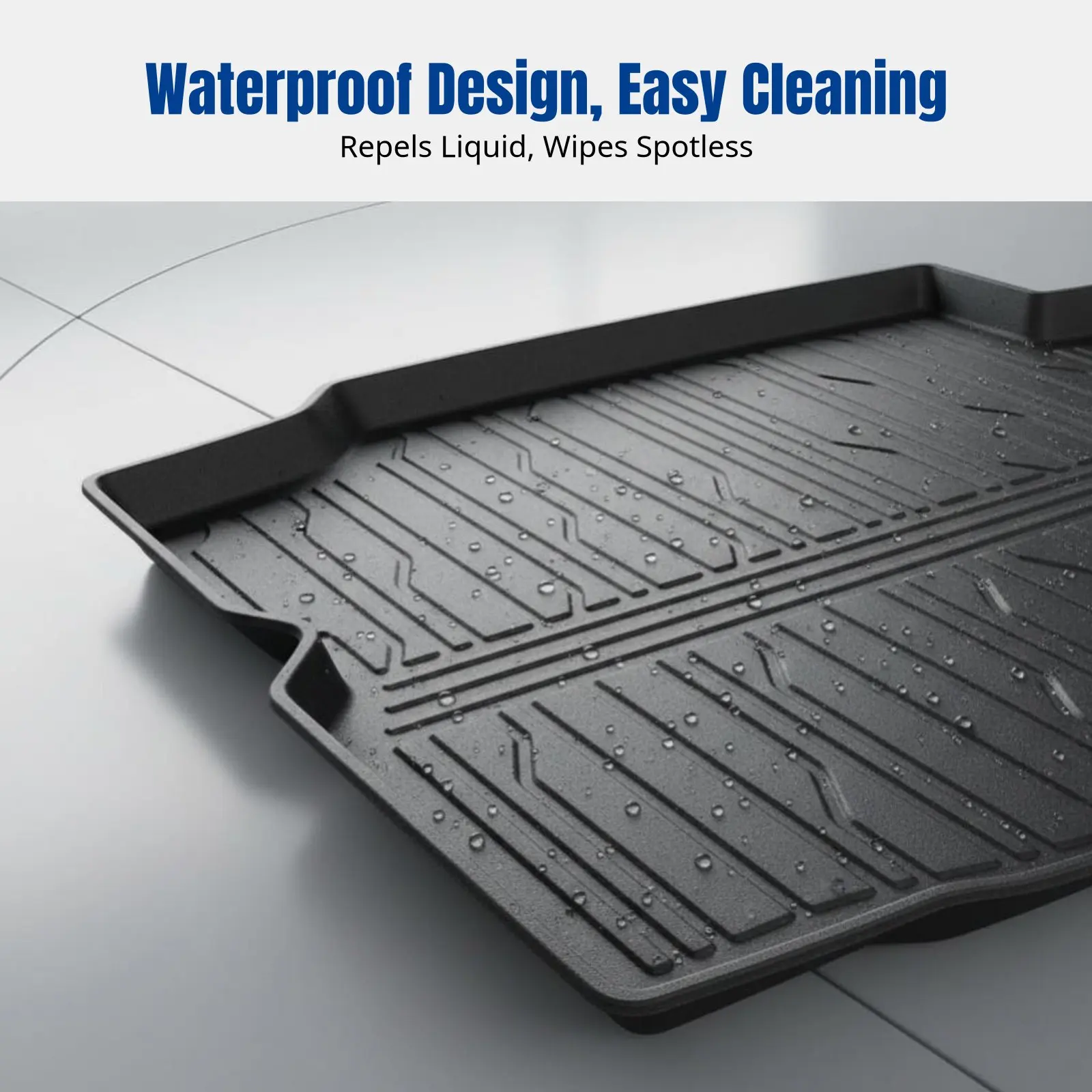 

Коврик в багажник для Lynk & Co 10EMP, из TPE, водонепроницаемый, на заказ, противоскользящий, с приподнятыми краями