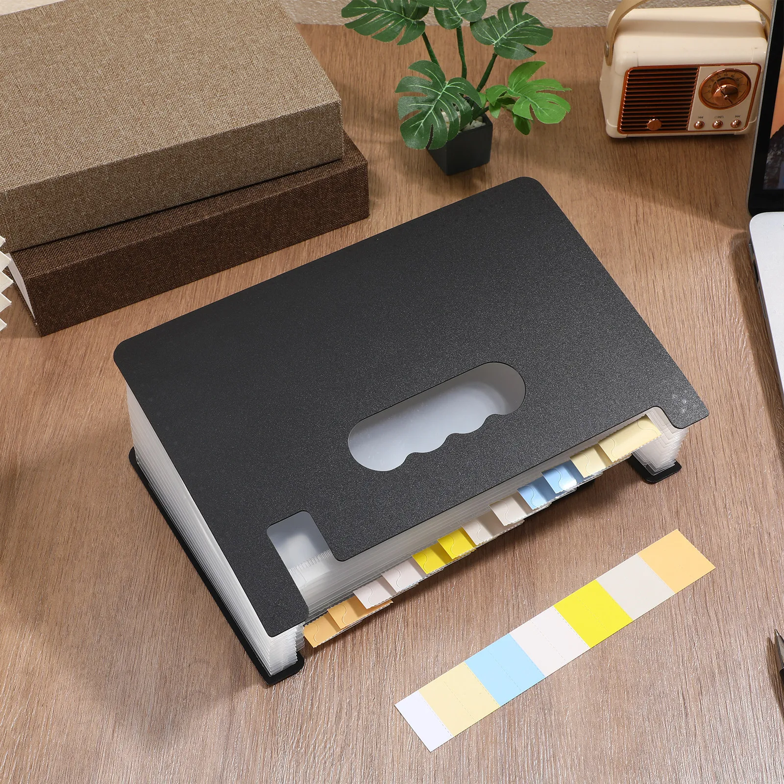 

Папка-органайзер для документов и купонов из полипропилена, многофункциональный, портативный, в стиле аккордеон, удобный для хранения чеков