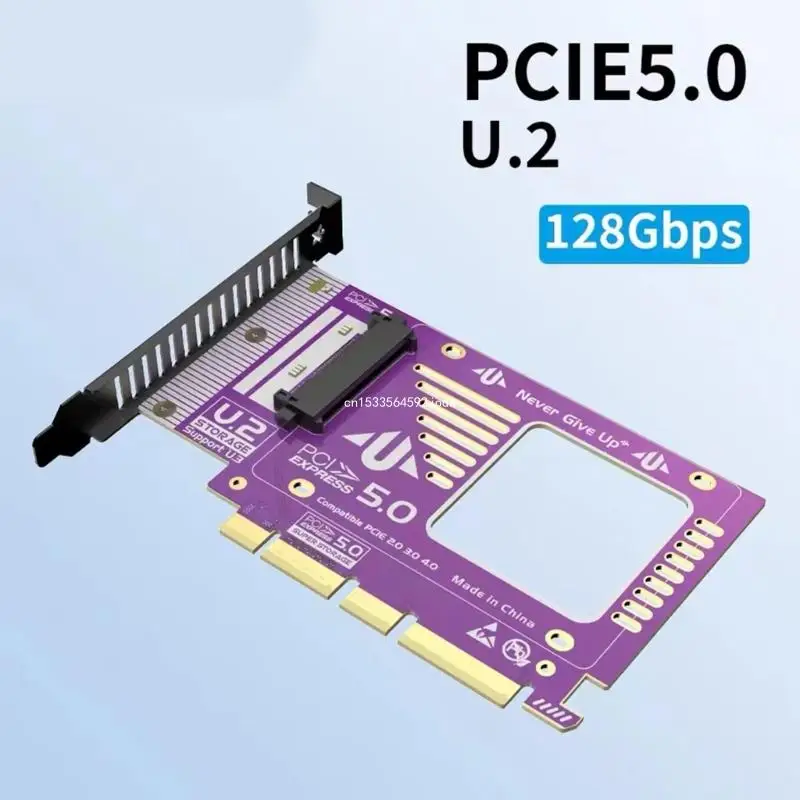 

PCIE 5.0 to U3 SFF-8639 PM1735 Adapter Card Fast Speed Data Transfer Dropship