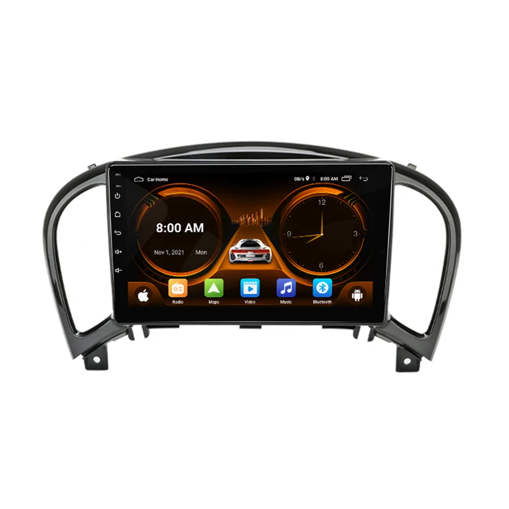 Jiuin-マルチメディアプレーヤー,GPSナビゲーション,nissan Juke yf15 2010-2014用,Android 12