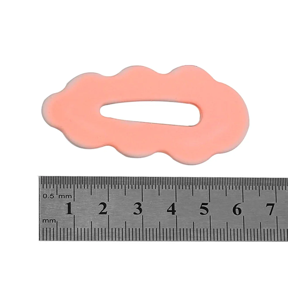 5Pcs/Set INS Fashion Women Girls Cloud BB Clips DIY Solid Color Barrette Printed Flower Point Hairpins Headwear Hair Accessories