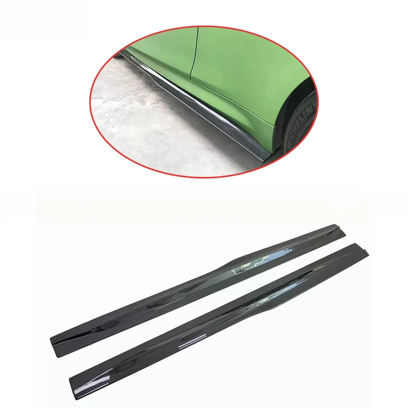 Faldones laterales de fibra de carbono estilo PM, muy vendidos, para F80 M3 F82 M4 2015-2019