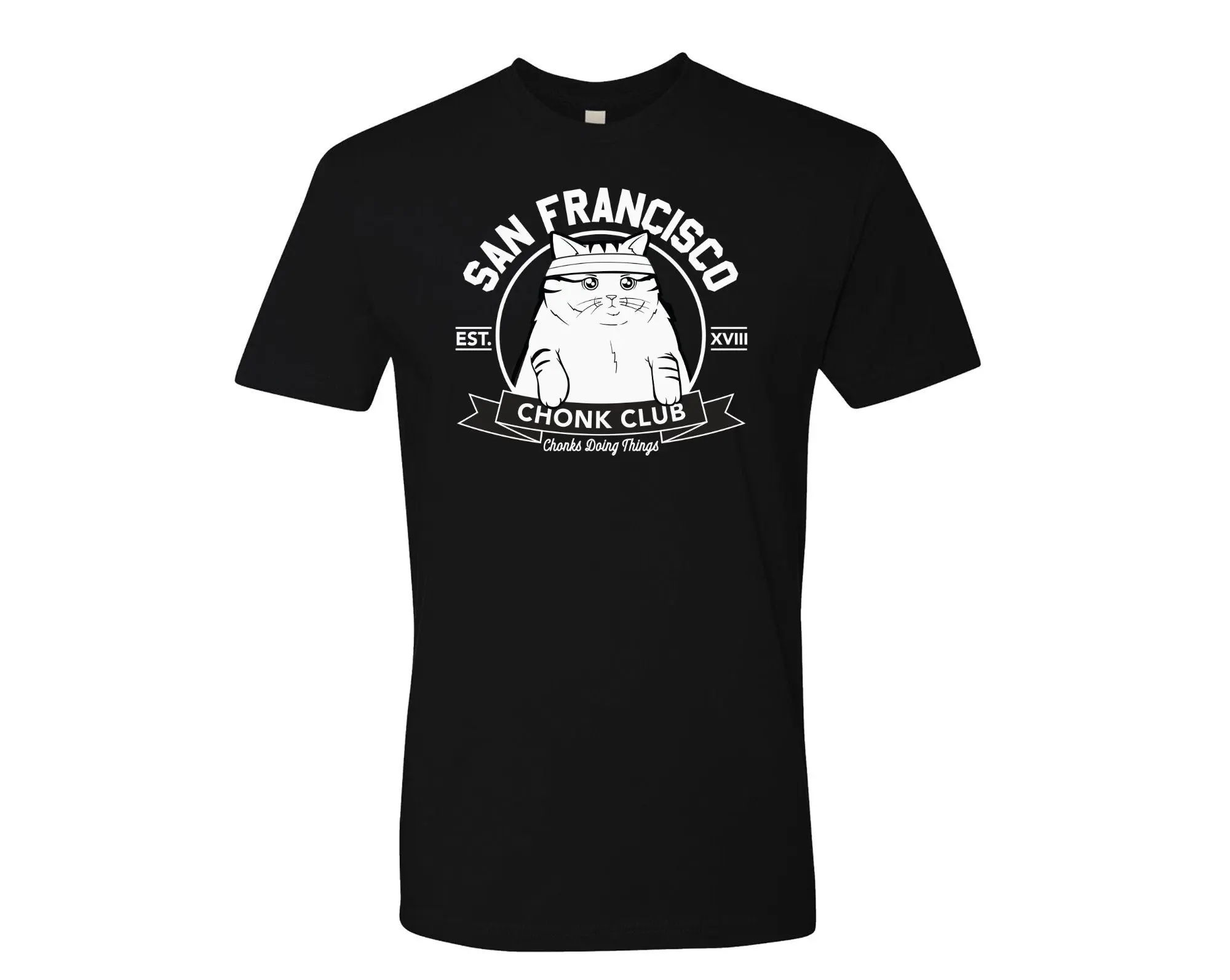 

Choose your city Chonk Club Men s T Shirt Cat Lover gym Meme Trending Dad