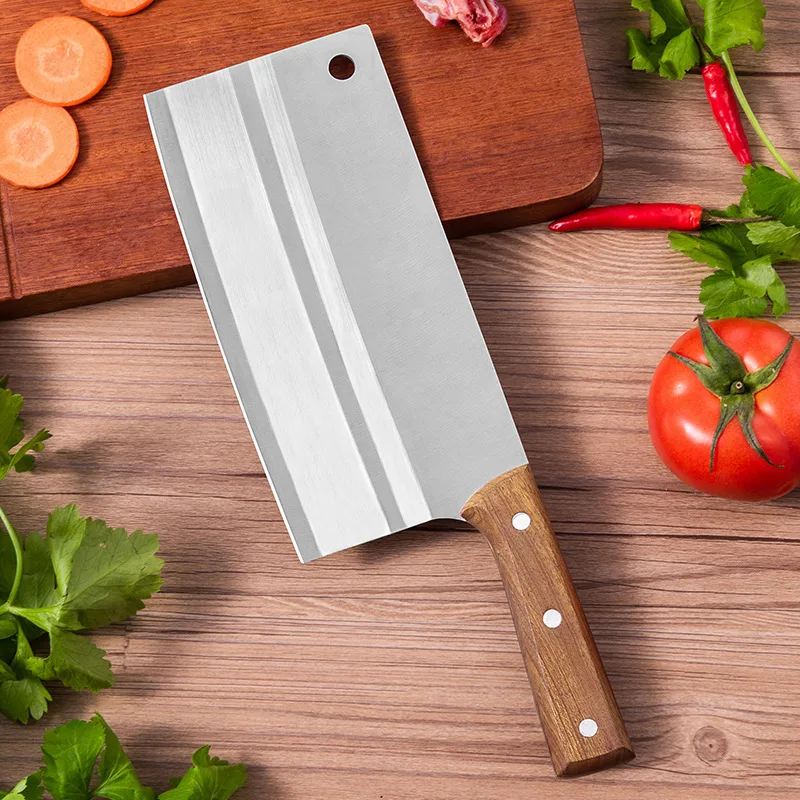 

Traditional Kitchen Knife Stainless Steel Chopping Meat Vegetables Slicing Professional Chef Knife Butcher Fish Cleaver Knives