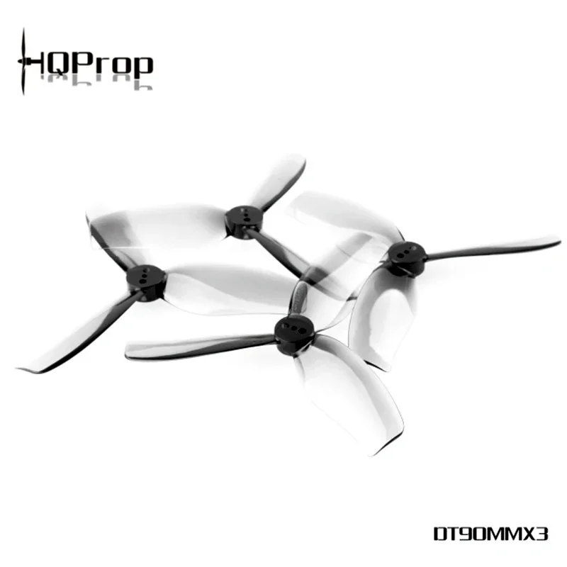 10Pairs(10CW+10CCW) HQPROP DT90MMX3 90mm 3-Blade Propeller 1.5mm for FPV Freestyle 3.5inch Cinewhoop Ducted Drones Cinelog35