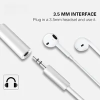 Type C Adapter Earphone Audio Aux Cable USB To Typ C 3.5mm Headphones Jack Adapter Converter Cable For Phone For 6 Mi6