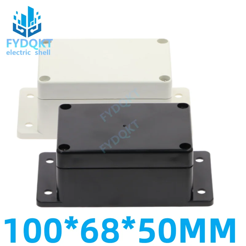 1pcs ABS Plastic Shell 100x68x50mm Waterproof Electronic Project Box Grey DIY Enclosure Instrument Case Electrical Supplies