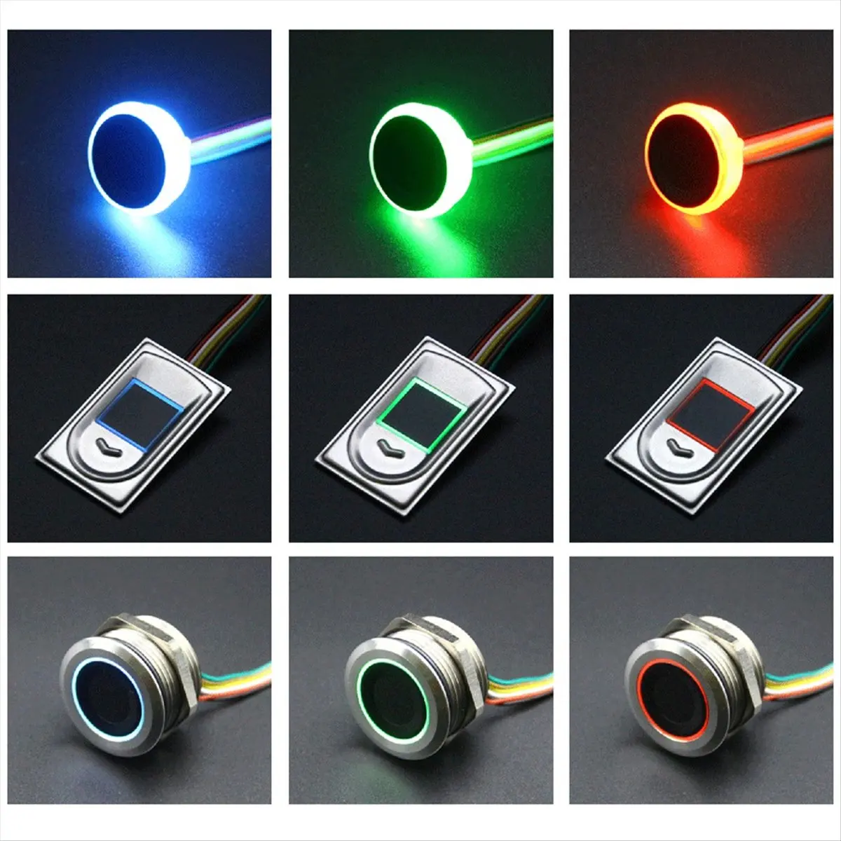 Brave- Fingerprint Access Controller NFC Electric Lock Control Relay Module IC Card Induction Switch S1 Fingerprint and NFC