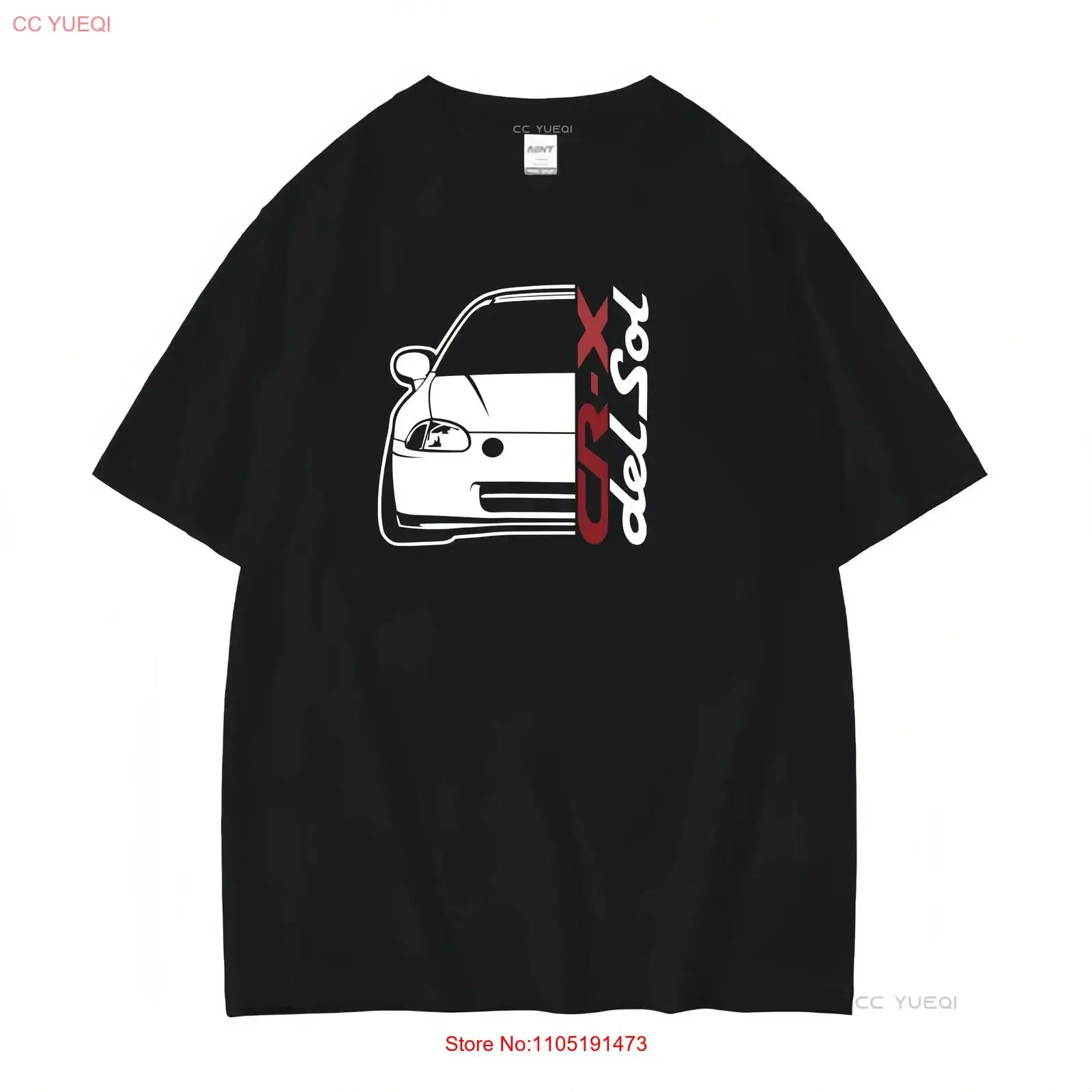 CRX Delsol JDM Car Wheels Black Heavy Cotton Size S 3XL T shirt vintage Washed Comfortable Top For Everyday Wear Soft Unisex