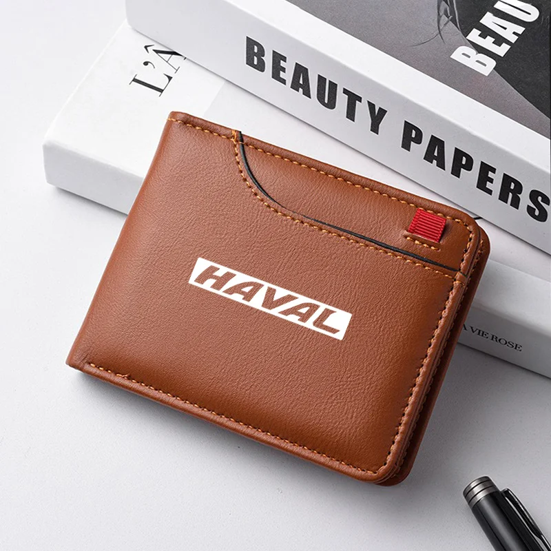 

For Great Wall Haval F7 H6 H2 H3 H5 2026 H8 H9 2025 M4 F7X Personalized Horizontal Wallet Credit Card Documents Wallet Key Case