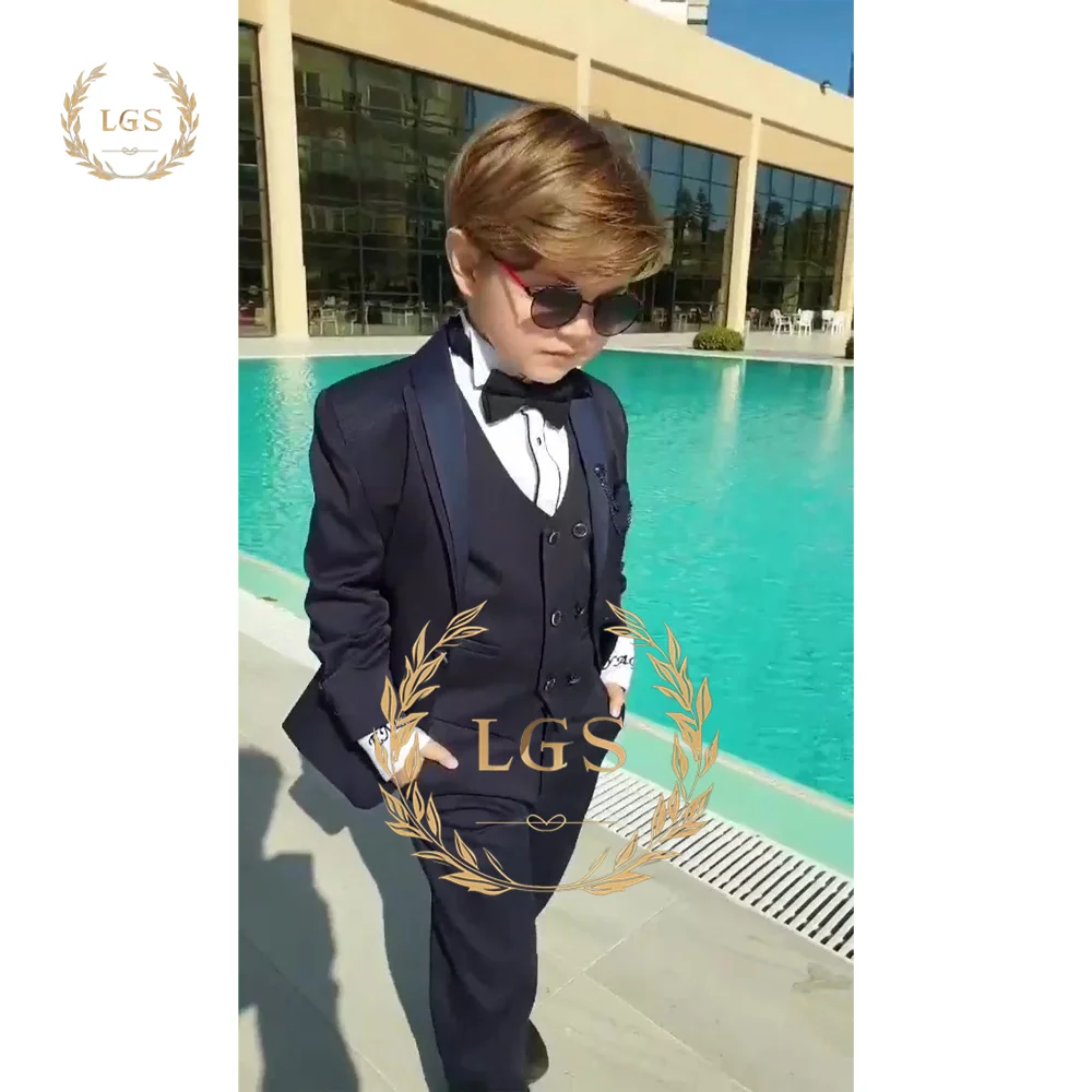 Boys Suit Party Set - Celebration 3 Piece Tuxedo Suit - Stylish and Comfortable Outfit