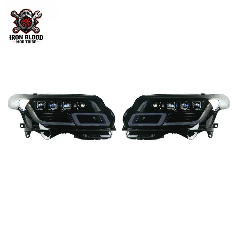 Suitable for 2013-2017 Land Range Rover model, 13 modified to 18 Executive four-eye matrix headlights