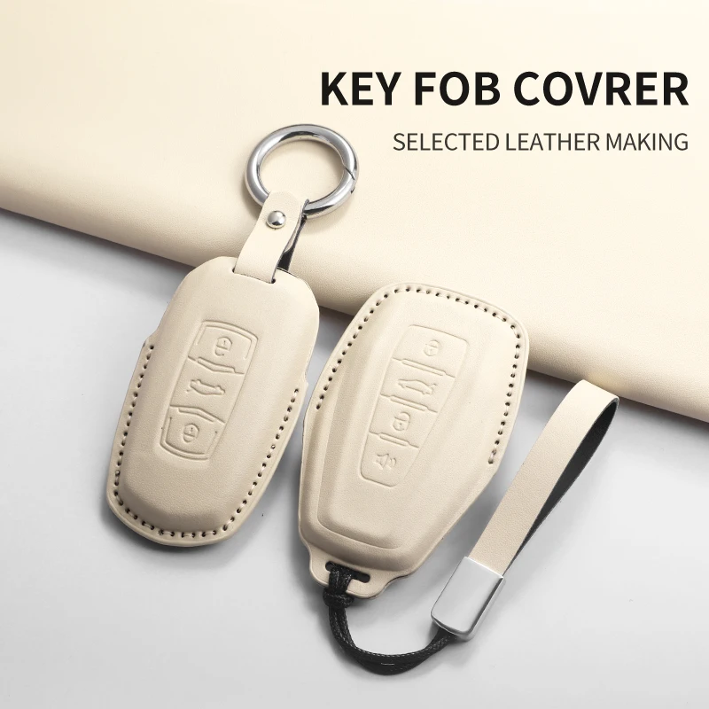 لجيلي Coolray 2024X6 Emgrand Global Hawk GX7 التحكم غطاء وقائي دائم اكسسوارات بولي Car غطاء مفتاح السيارة