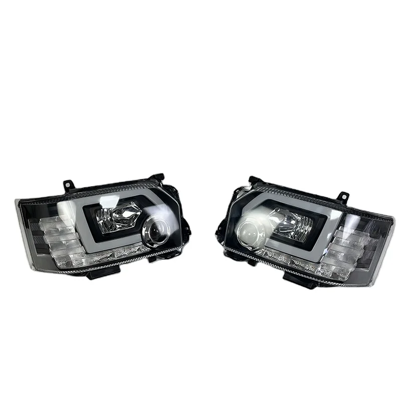 

Wholesale Car LED Running Headlight Hiace Bus 2014-2018 Sonar LED Lens Head Lamp