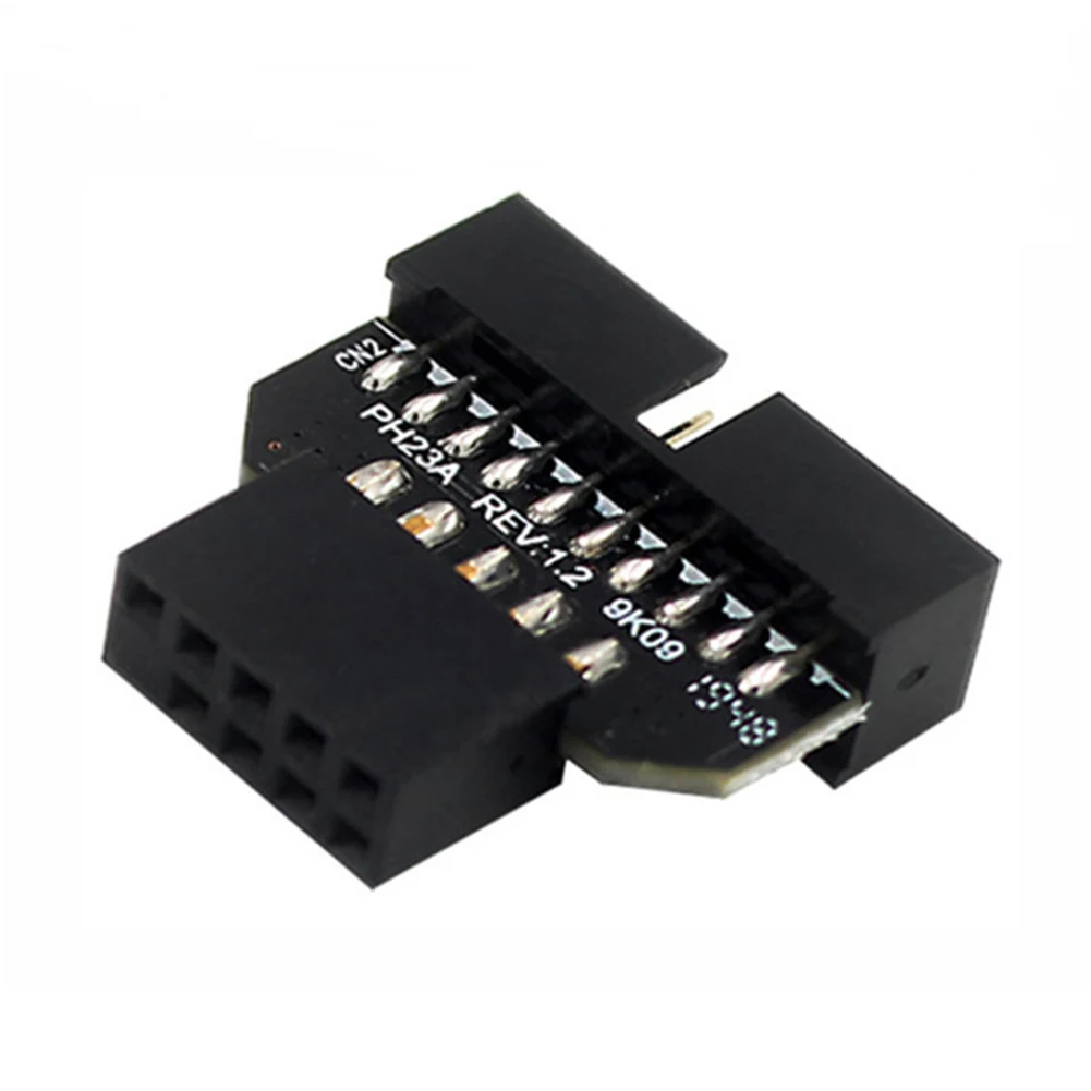 USB 3.0 20-Pin to USB 2.0 9-Pin Adapter Male to Female Female to Male Converter Computer Replacement Parts