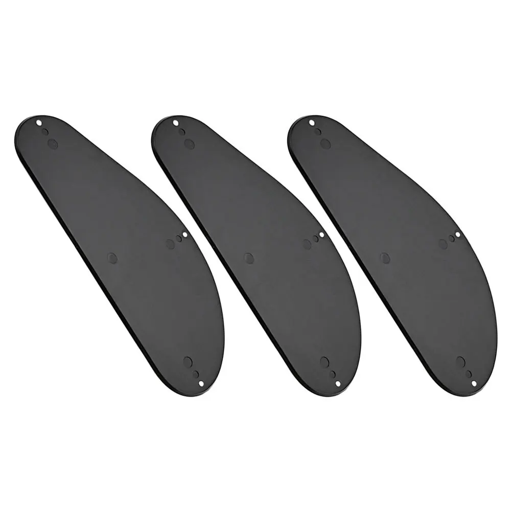 

3Pcs Bass Guitar Back Cover Plate Single Layer Design Sound Quality Enhancement Protective Cavity Backplate for Electric Bass